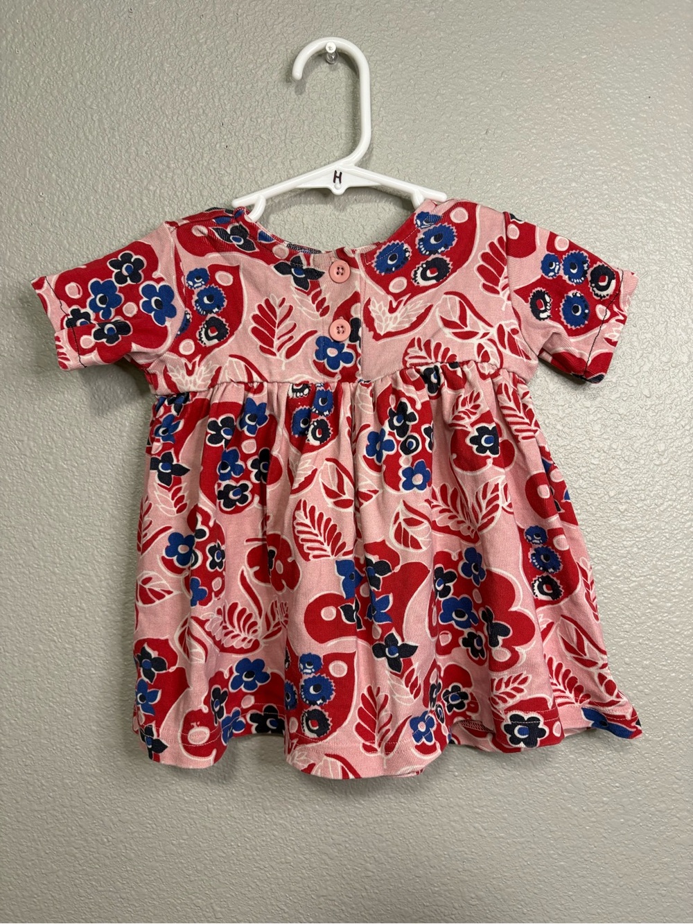 Hanna Andersson Nordic Floral Empire Waist Dress – Size 70 ( 6-12 months )